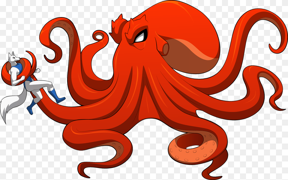 Octopus God Kanaloa, Animal, Sea Life, Invertebrate Free Transparent Png