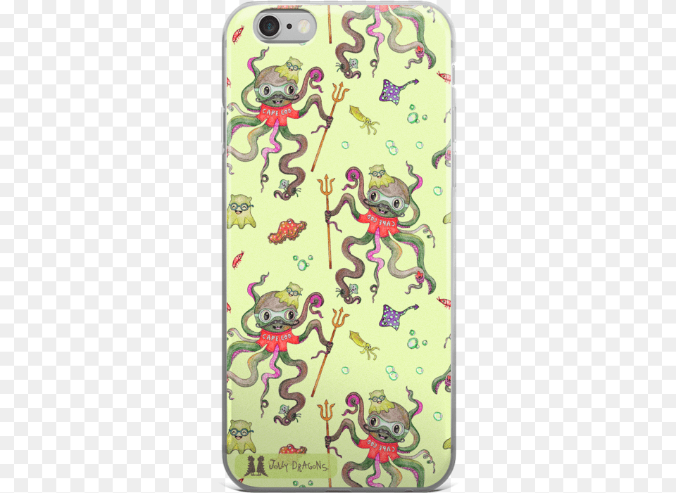 Octopus Green Iphone 66s 66s Plus Case, Pattern, Electronics, Phone Free Png
