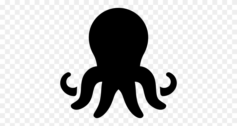 Octopus Icons And Vector Icons Unlimited, Gray Free Png Download