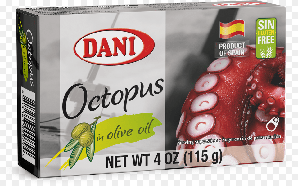 Octopus In Olive Oil 106g Canned Baby Octopus, Silver, Coin, Money Png