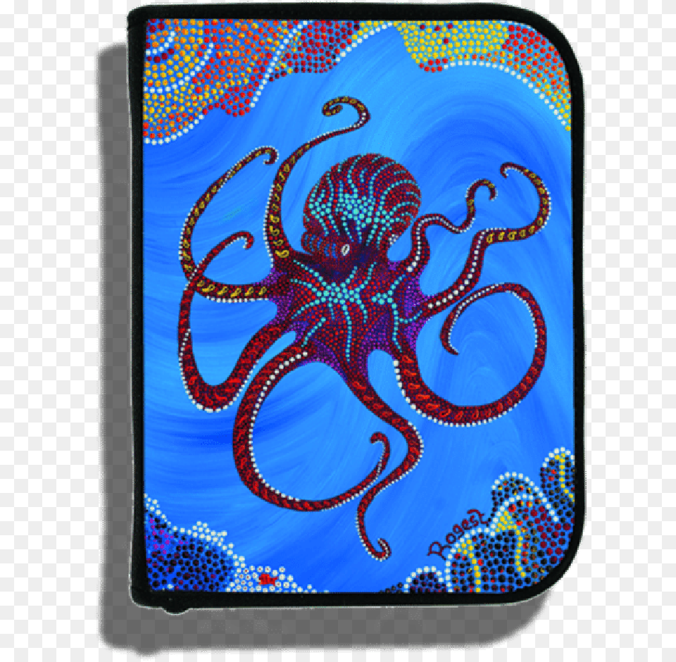 Octopus Log Book Binder Ring Binder, Animal, Sea Life, Invertebrate, Wedding Png Image