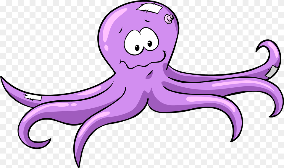 Octopus Mart Purple Octopus, Animal, Sea Life, Invertebrate, Baby Free Png Download