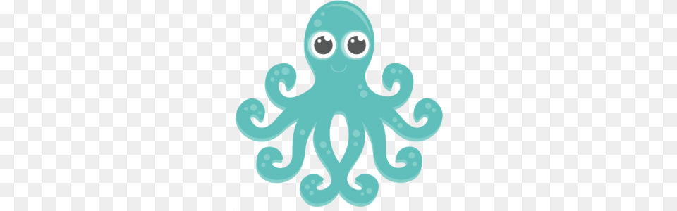 Octopus My Miss Kate Cuttables Octopus Clip, Animal, Sea Life, Invertebrate, Bear Free Png Download