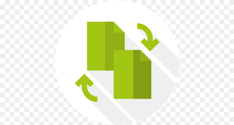 Octopus Networks File Sharing Logo Circle, Green, Recycling Symbol, Symbol Png Image