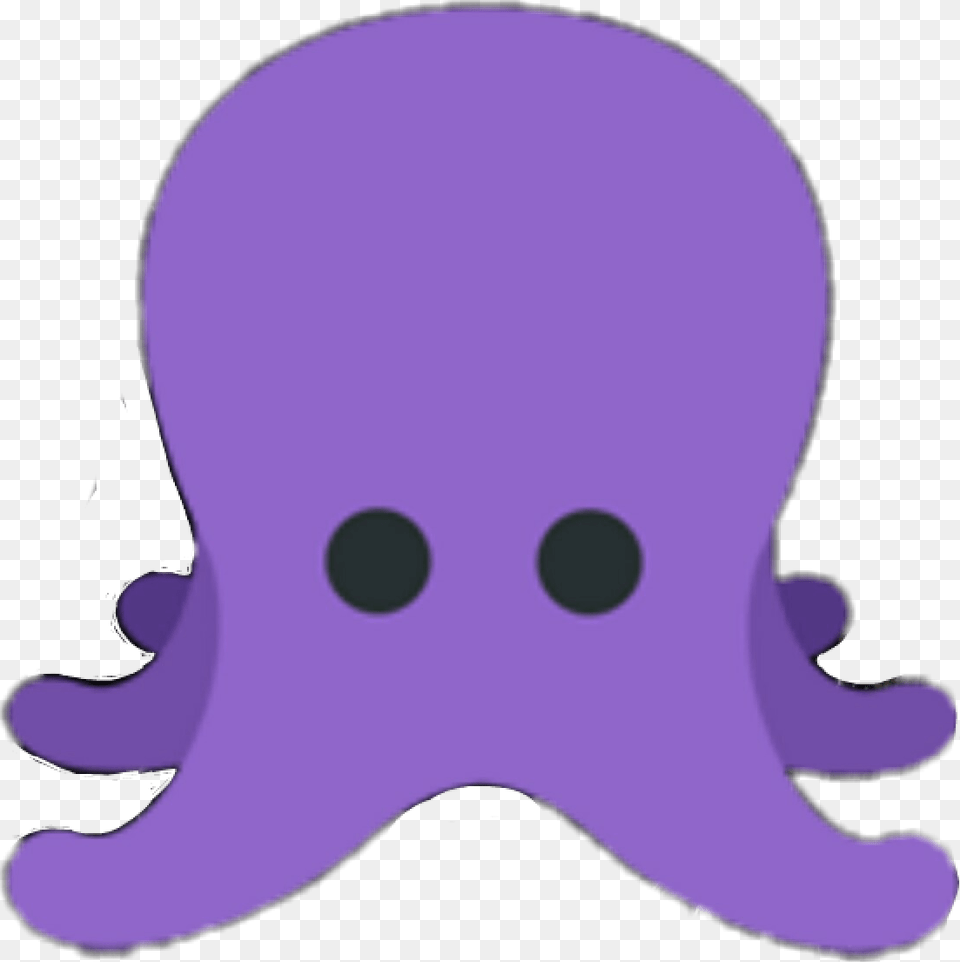 Octopus Purple Octopus Emoji Cute, Clothing, Hardhat, Helmet Png