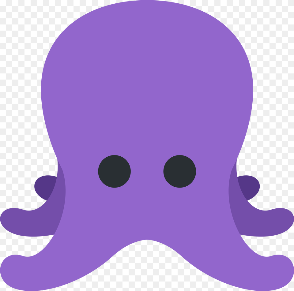 Octopus Purple Octopus Emoji Cute Discord Octopus Emoji, Head, Person, Face Png