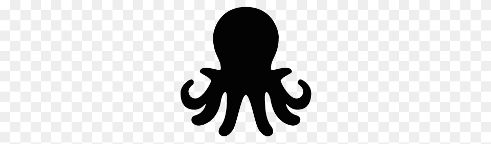 Octopus Silhouette Silhouettes Silhouette, Animal, Sea Life, Invertebrate, Person Png