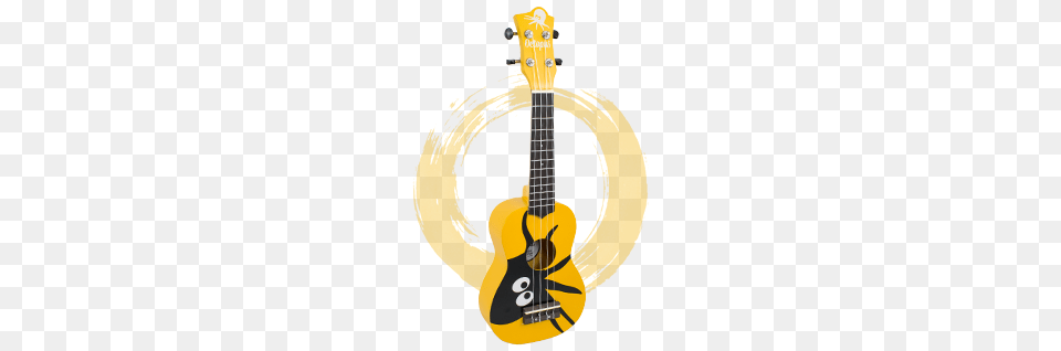 Octopus Soprano Ukulele Yellow, Bass Guitar, Guitar, Musical Instrument Png