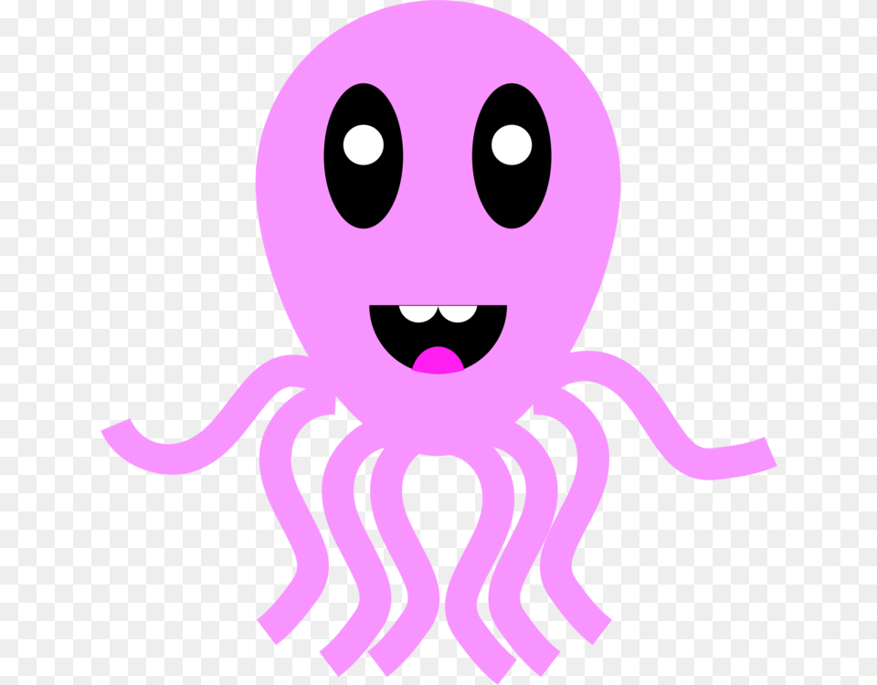 Octopus Squid Cephalopod Art Forms In Nature Smiley, Purple, Animal, Bear, Mammal Free Transparent Png