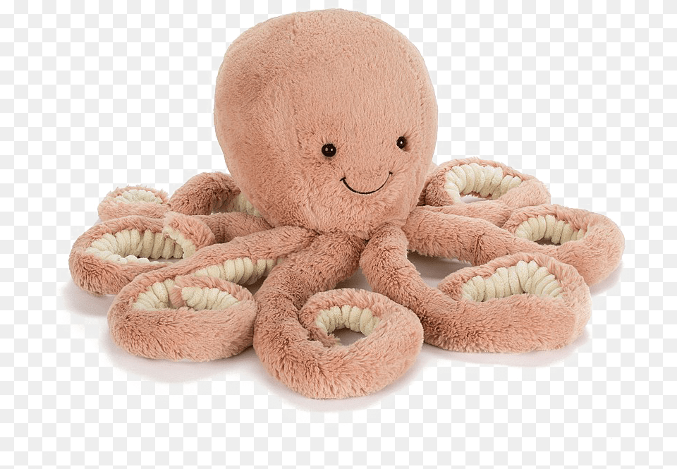 Octopus Toy Transparent Image Jelly Cat, Plush, Teddy Bear Free Png Download