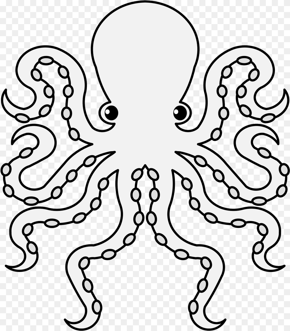 Octopus Traceable, Animal, Sea Life, Invertebrate, Gun Png