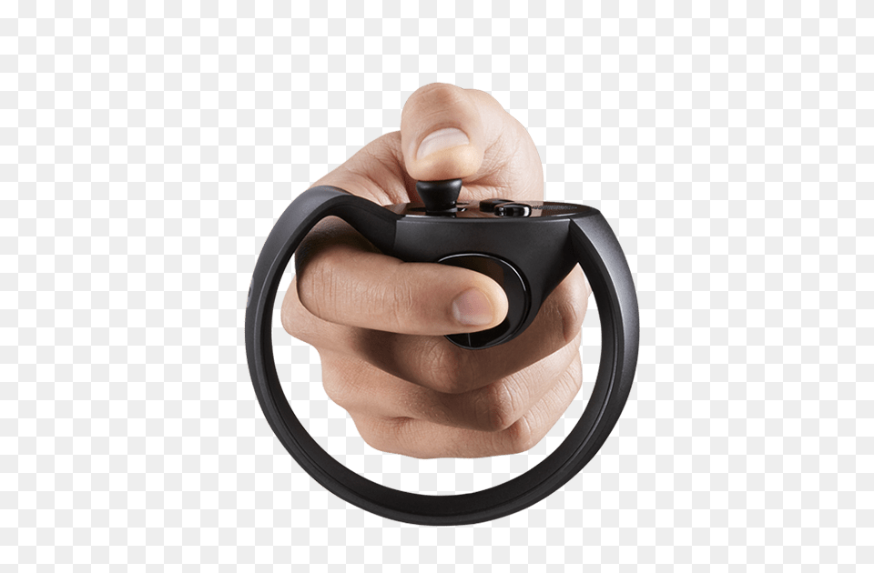 Oculus Touch Controller In Hand, Body Part, Finger, Person, Baby Free Png Download