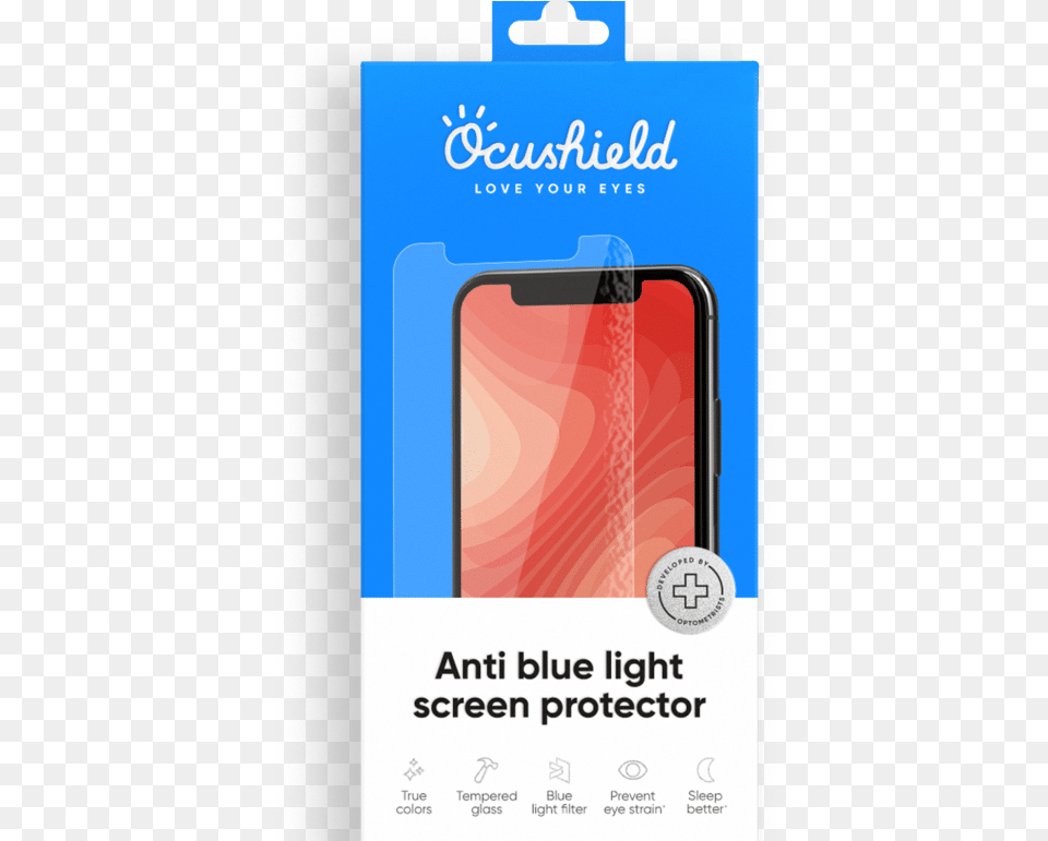 Ocushield Package, Electronics, Mobile Phone, Phone, Text Free Transparent Png