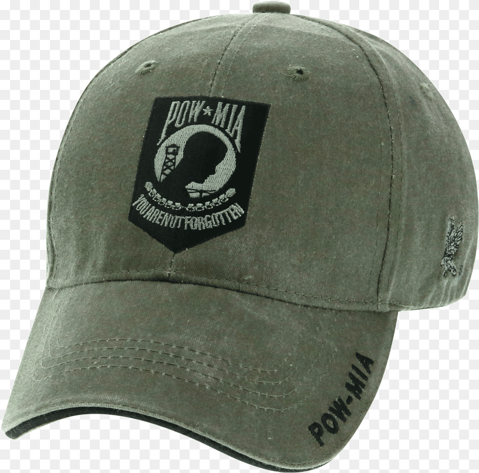 Od Green Embroidered Pow For Baseball, Baseball Cap, Cap, Clothing, Hat Free Transparent Png