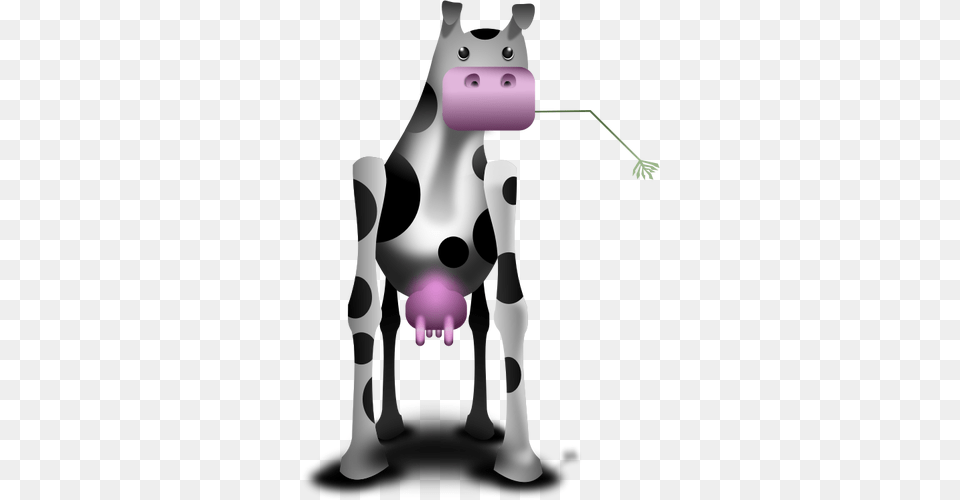 Odd Cow Vector Illustration, Animal, Cattle, Livestock, Mammal Png Image