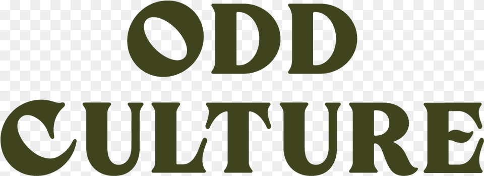 Odd Culture Oval, Green, Text, Plant, Vegetation Png Image