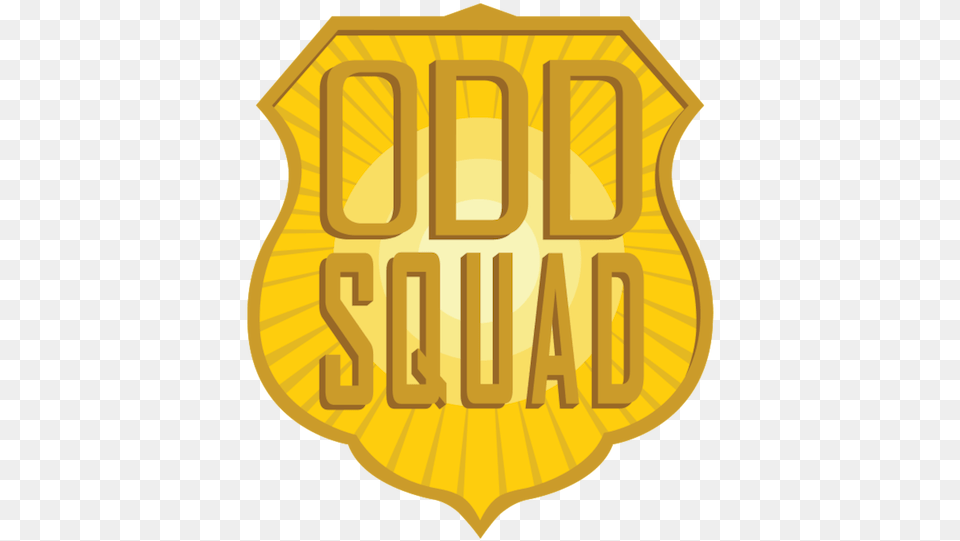 Odd Squad Netflix Odd Squad, Badge, Logo, Symbol, Bulldozer Free Transparent Png