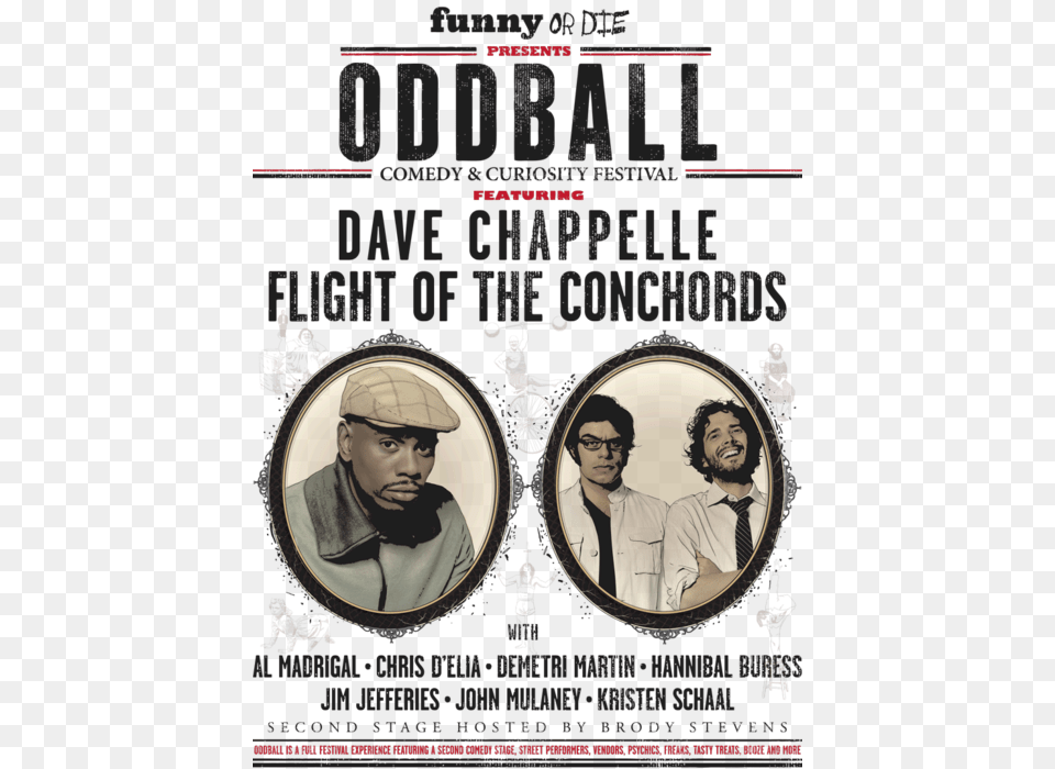 Oddball Fast Oddball Comedy Festival Dave Chappelle, Publication, Poster, Advertisement, Book Free Png Download
