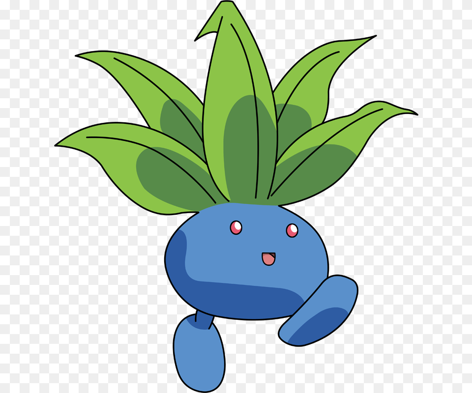 Oddish Transparent Sprout Oddish Pokemon, Berry, Plant, Leaf, Produce Png Image