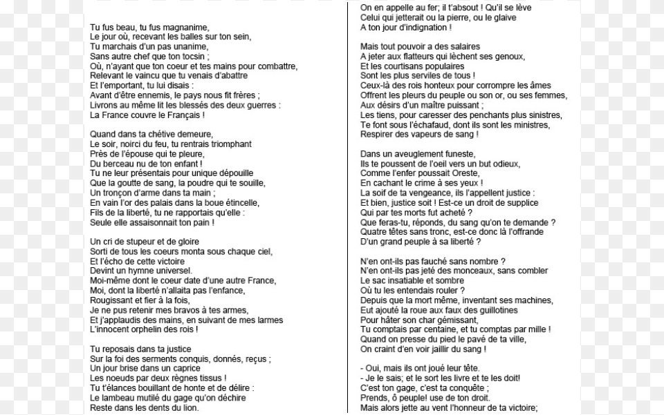 Ode Against The Death Penalty Continued Pour La Peine Parole, Page, Text, Menu Png