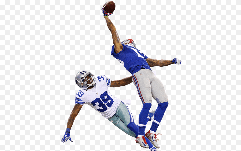 Odell Beckham First One Handed Catch, Helmet, Adult, American Football, Football Png Image