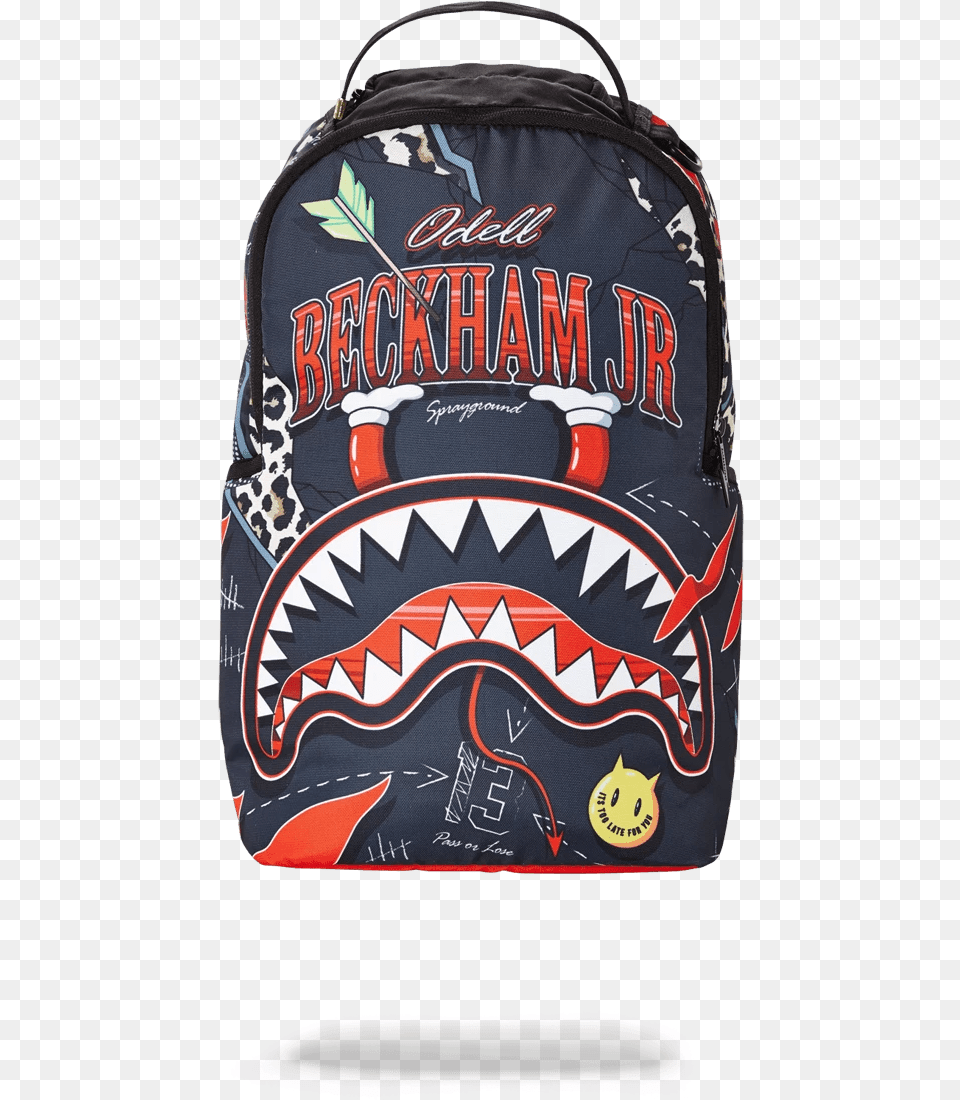 Odell Beckham Jr Sprayground Backpack, Bag, Accessories, Handbag Png Image