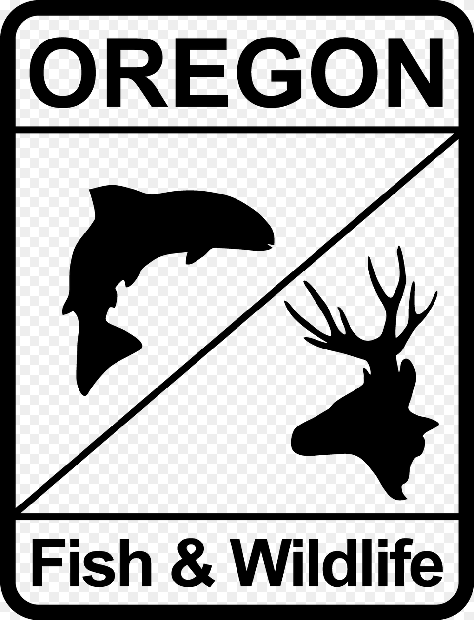 Odfw Fixes Glitches Oregon Fish And Wildlife Logo, Gray Png Image