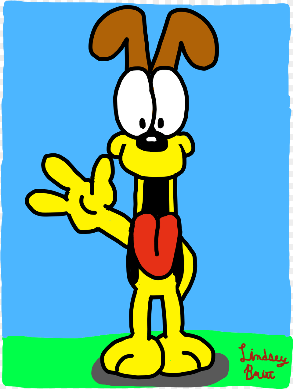 Odie Cartoon Png Image