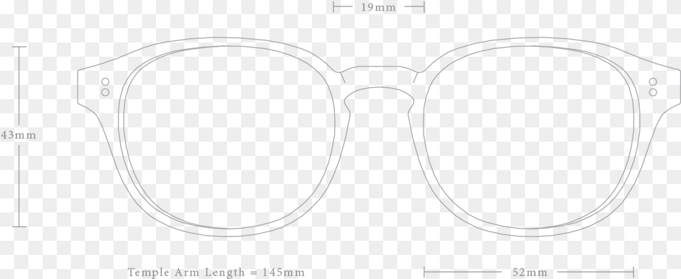 Odie Fit Guide Black And White, Accessories, Chart, Glasses, Plot Free Png