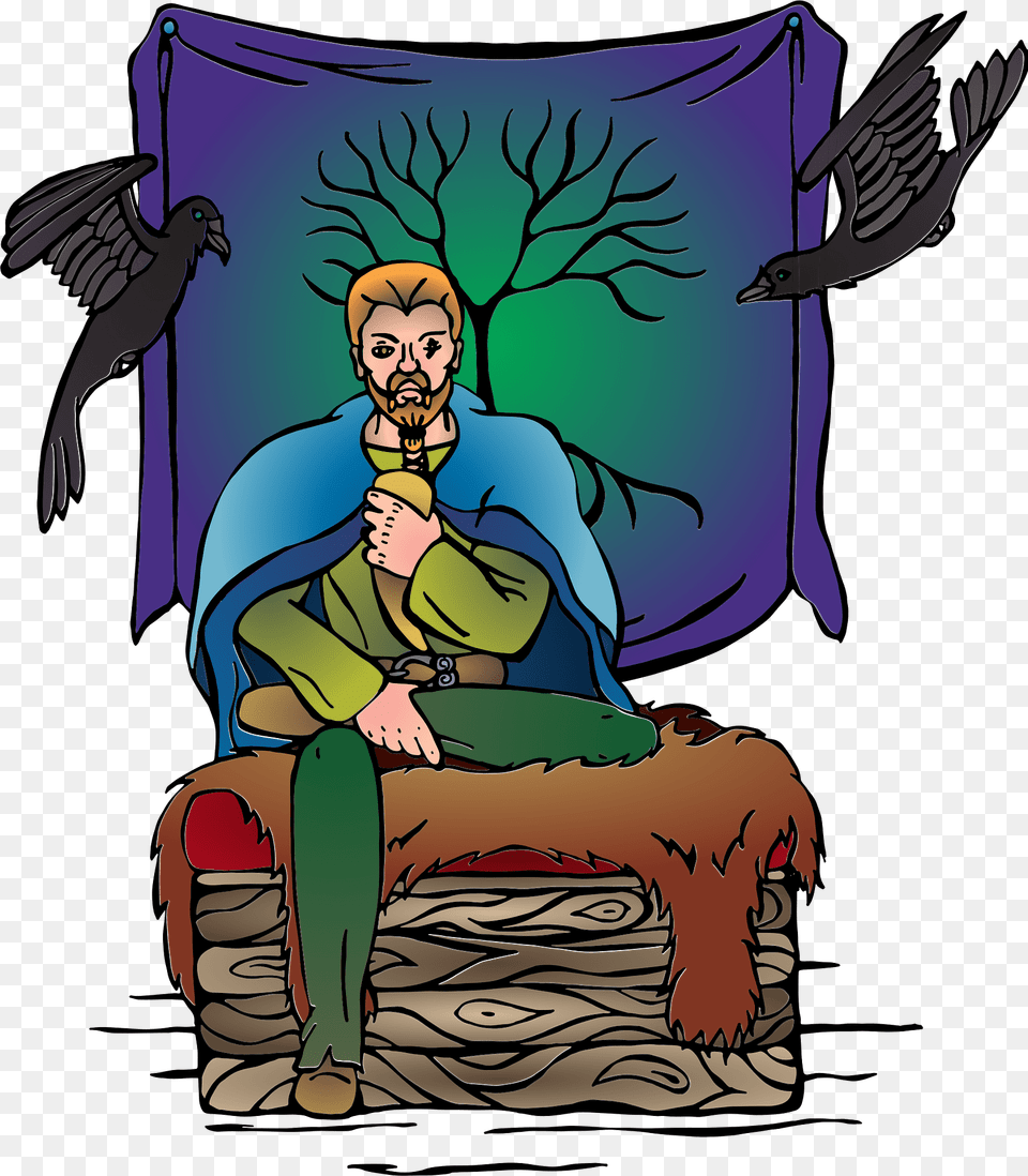 Odin Clipart, Publication, Book, Comics, Person Free Transparent Png