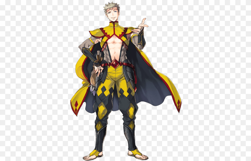 Odin Potent Force Face Odin Fire Emblem Owain, Cape, Clothing, Adult, Person Free Transparent Png