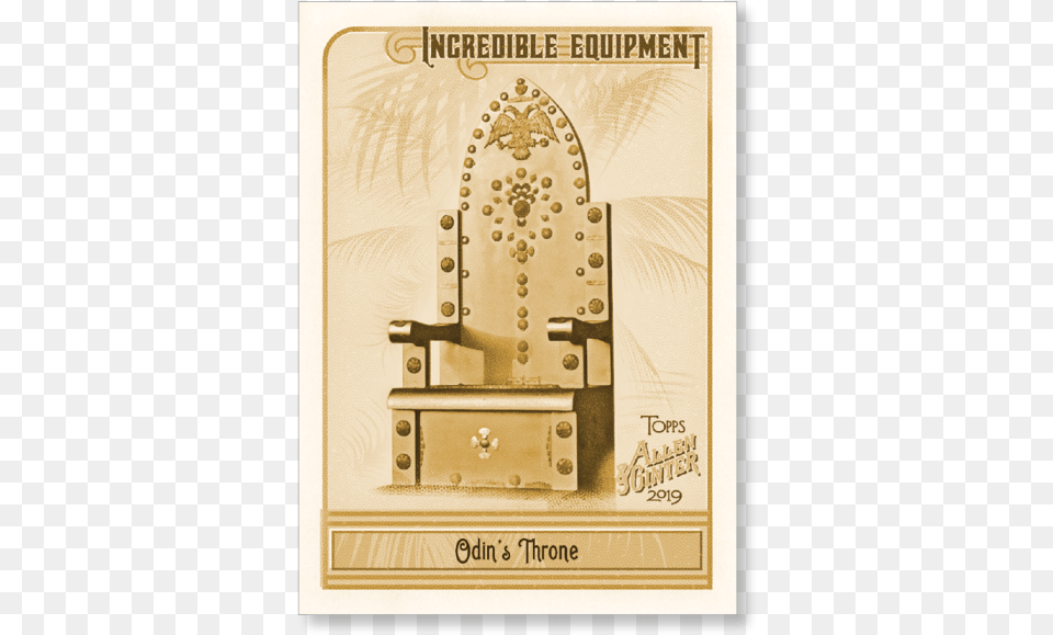 Odin S Throne 2019 Topps Allen Amp Ginter Oversized Incredible Arch, Furniture Free Png