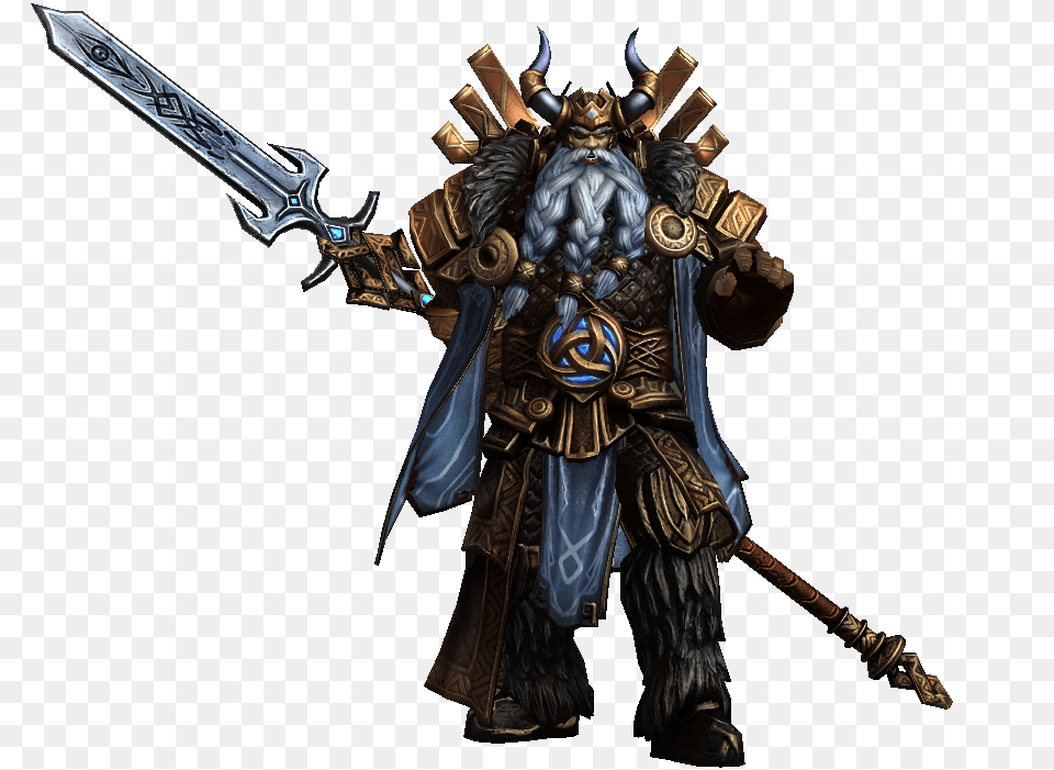 Odin Smite Transparent, Weapon, Sword, Person, Knight Free Png