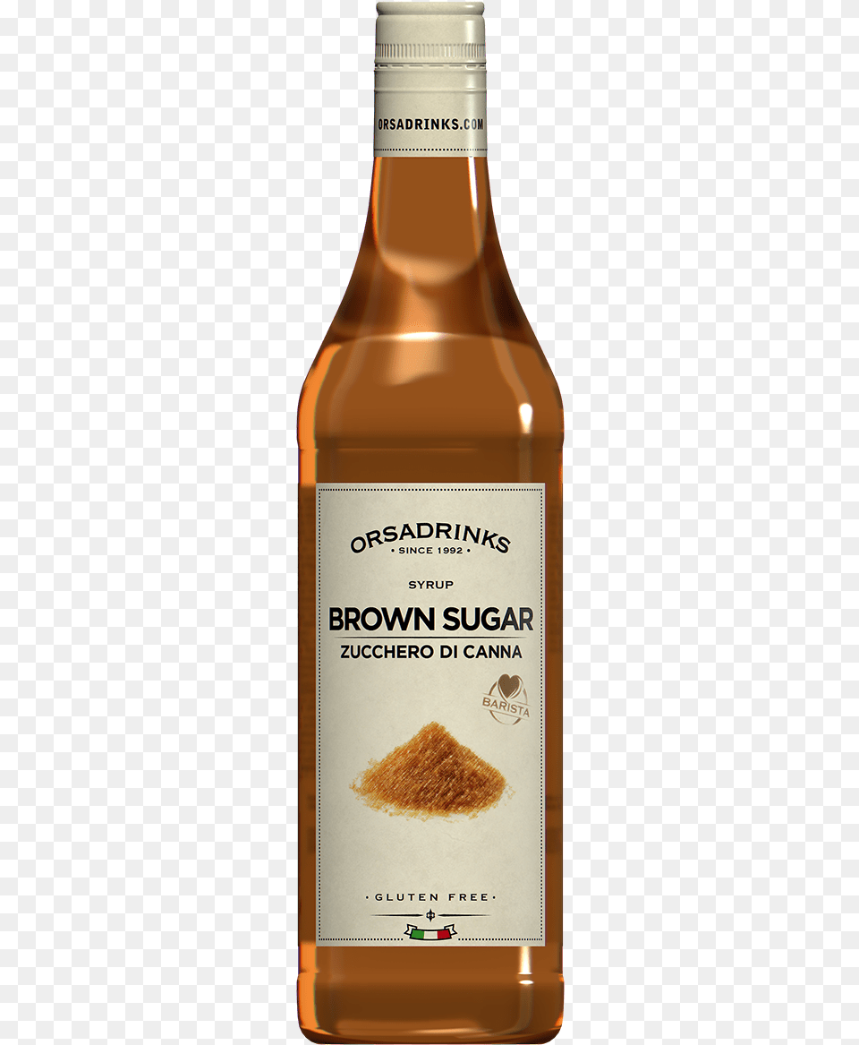 Odk Brown Sugar Syrup, Bottle, Alcohol, Beer, Beverage Png