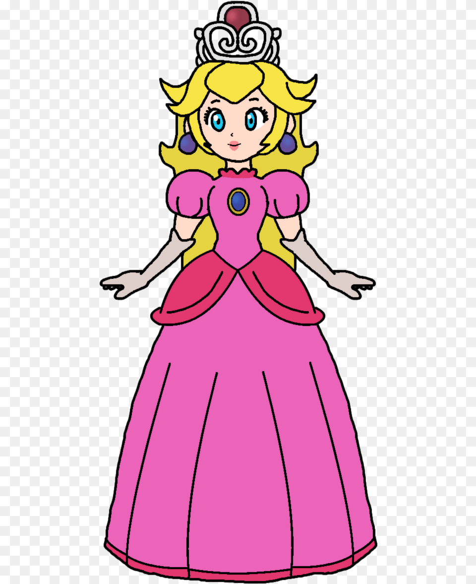 Odyssey By Katlime Peach Baby Pregnant Princess Peach, Person, Cartoon, Face, Head Png Image