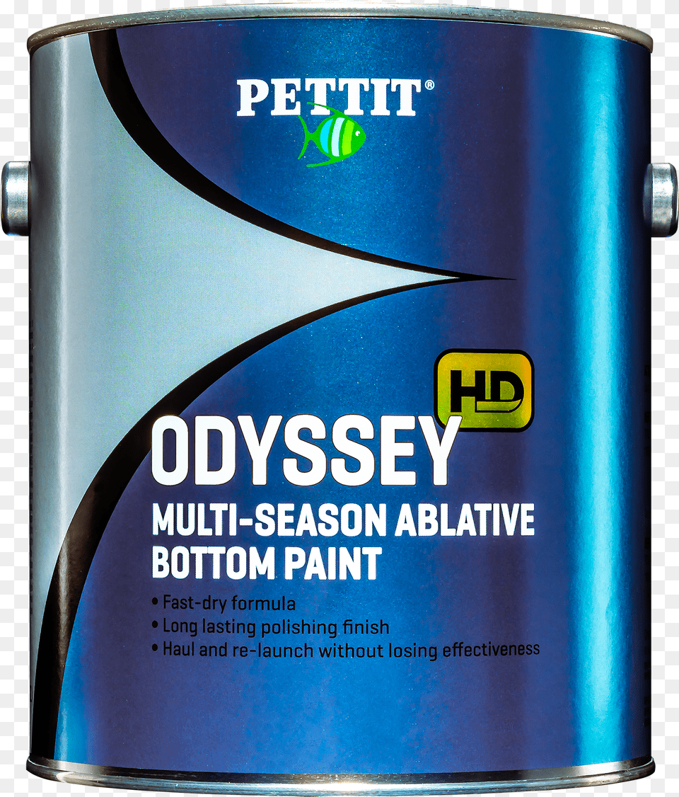 Odyssey Hd Electric Blue, Can, Paint Container, Tin Free Transparent Png