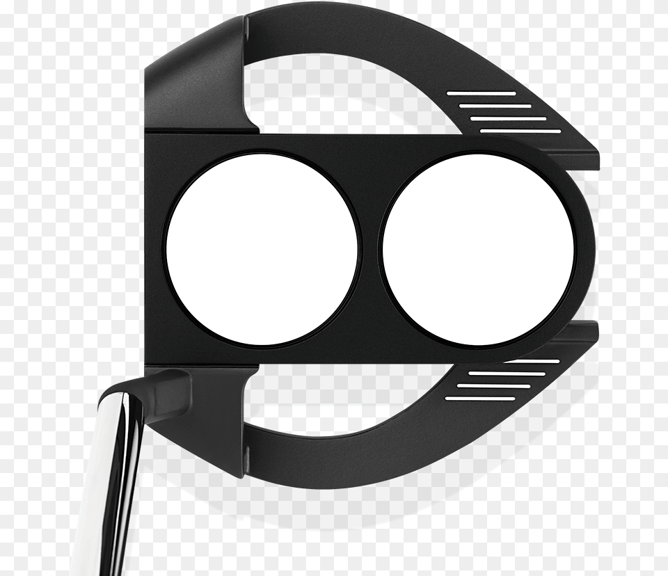 Odyssey O Works Black 2 Ball Fang S Putter, Lighting, Golf, Golf Club, Sport Free Png Download