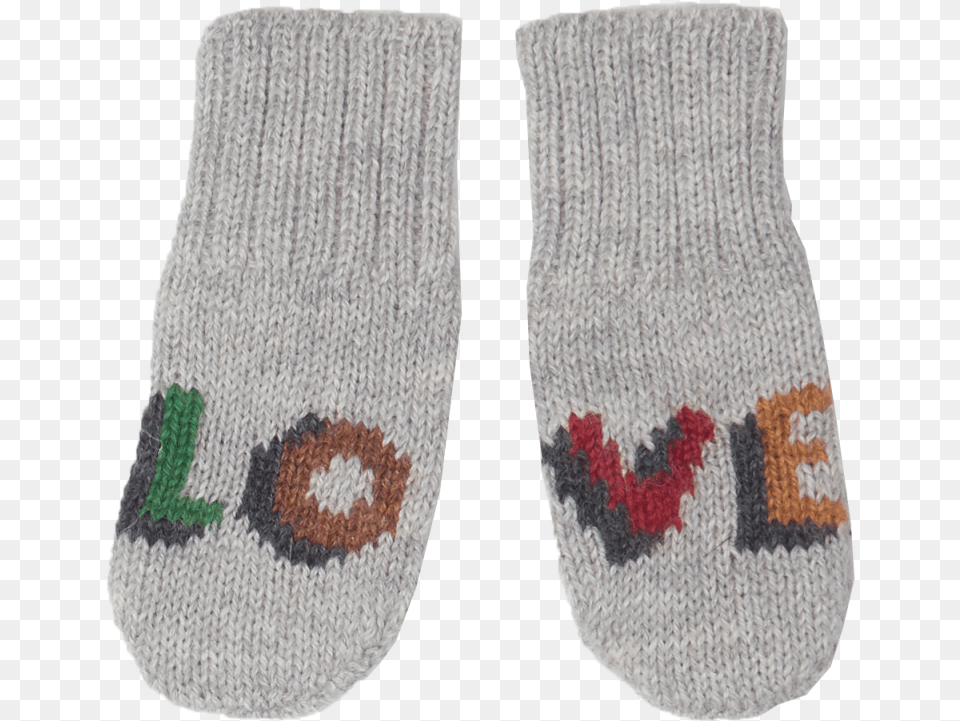 Oeuf Nyc Love Mittens Oeuf Alpaca Wool Love Mittens, Clothing, Hosiery, Sock Png Image