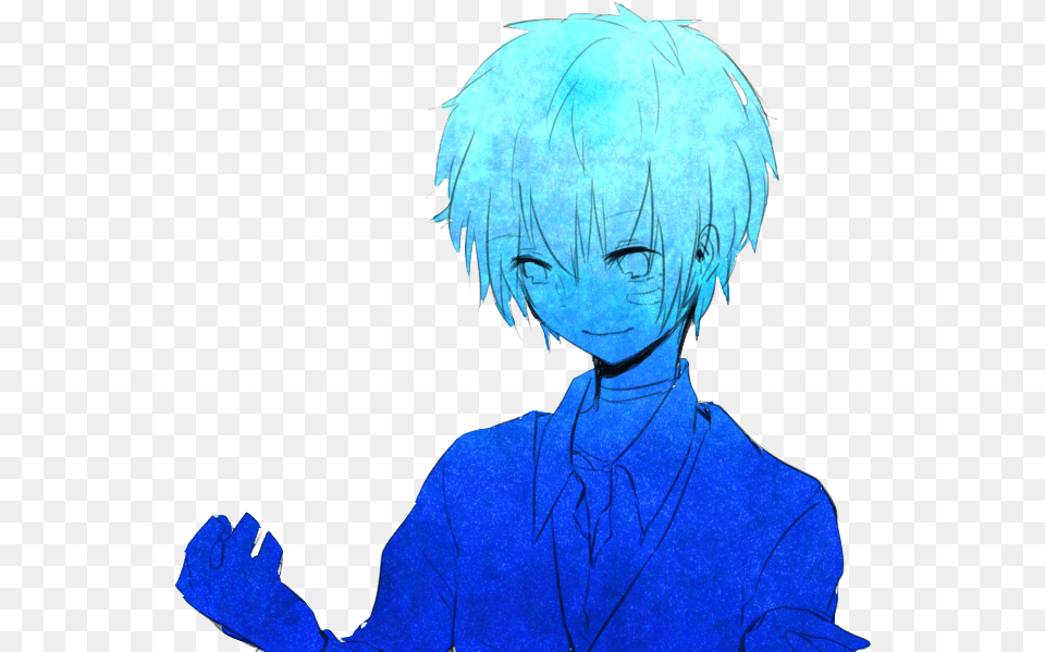 Of 159 Anime Blue, Person, Face, Head, Art Free Transparent Png