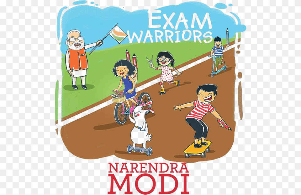 Of 39exam Warriors39 Pm Narendra Modi39s Book For Narendra Modi Book Exam Warriors, Advertisement, People, Publication, Person Free Png