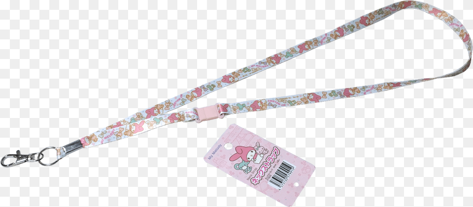 Of 7 Sanrio My Melody Polyester Kawaii Strings Hanger Strap, Leash, Blade, Dagger, Knife Free Transparent Png