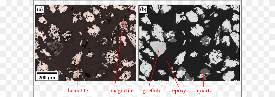 Of An Iron Ore Sample Acquired On Reflected Reflected Light Microscope Vs Sem, Rock, Tar, Baby, Person Free Png