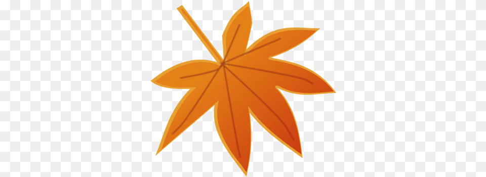 Of An Orange Autumn Leaf Clipart Panda Clipart Images Leaf Clip Art, Plant, Maple Leaf, Tree, Animal Free Png