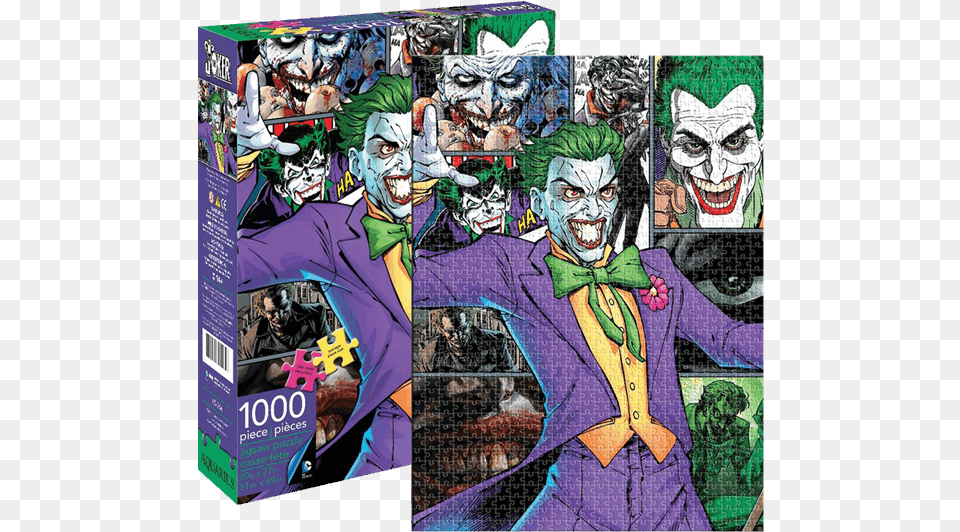 Of Aquarius Dc Comics Joker 1000 Piece Puzzle, Book, Publication, Adult, Male Free Transparent Png