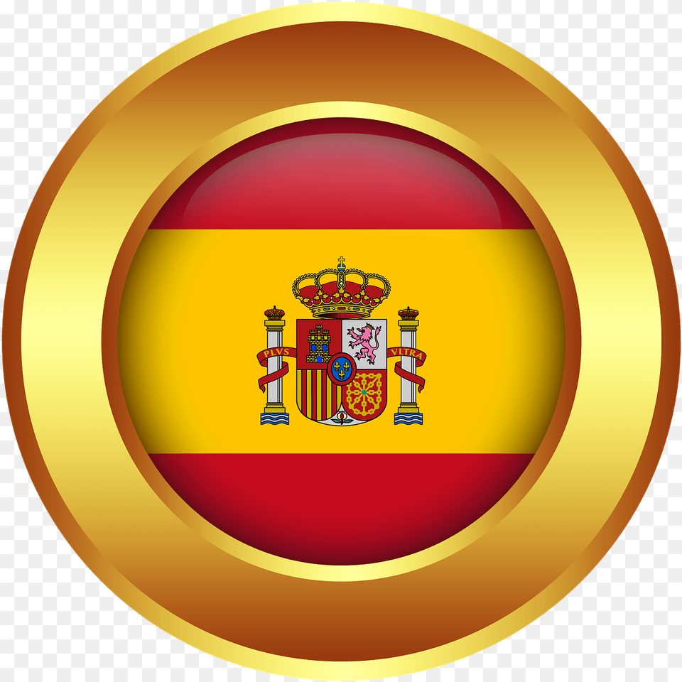 Of Arms Of Spain Spain Flag, Emblem, Symbol, Disk, Photography Png Image