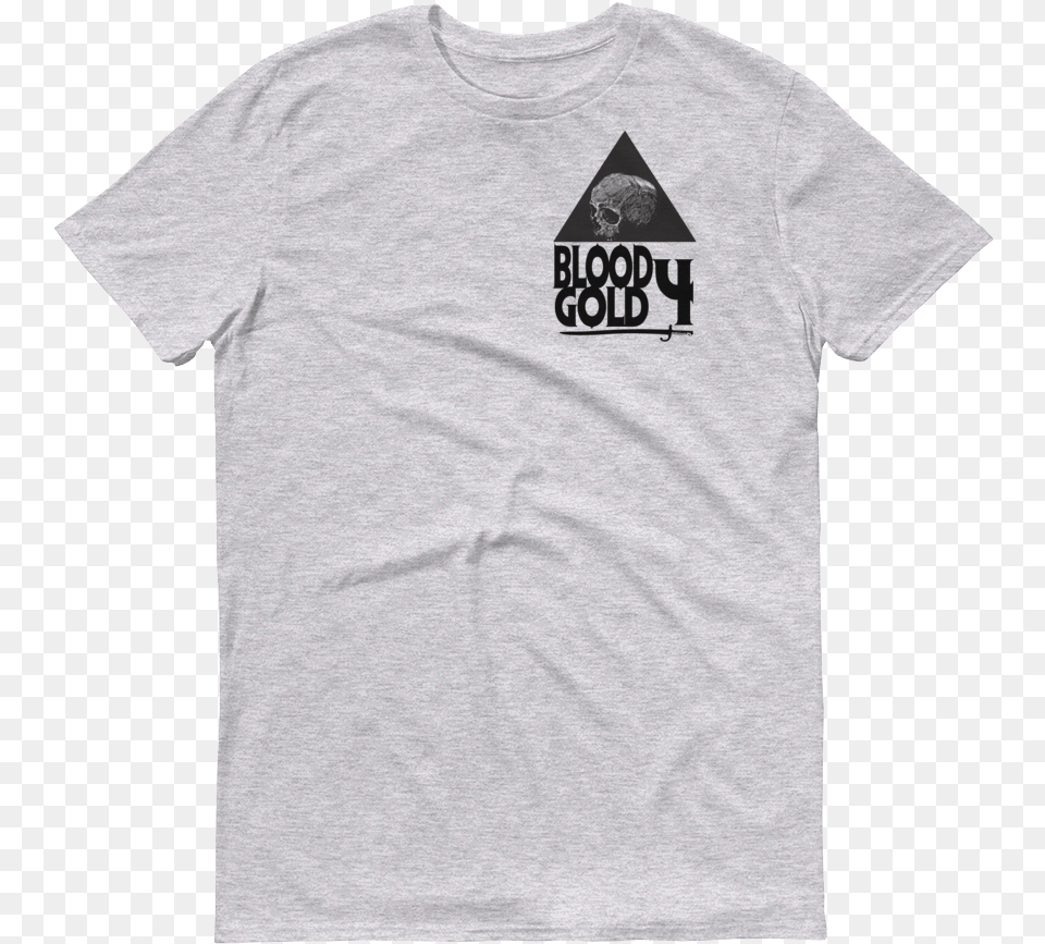Of B4g Evil Dead Triangle Heather Grey, Clothing, T-shirt, Shirt Png Image