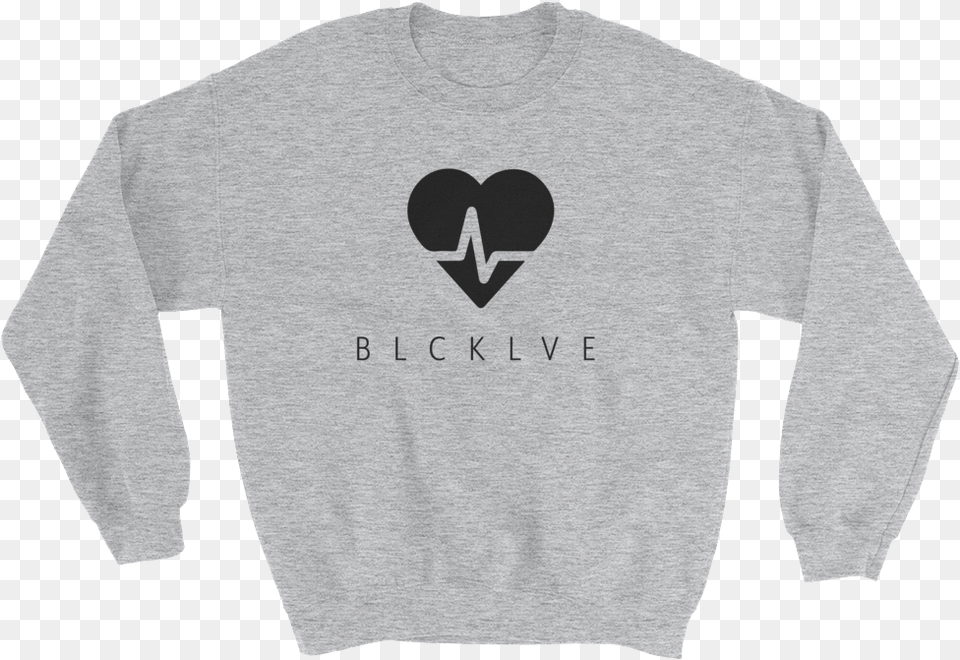 Of Black Love Signature Sweatshirt Anatomy Floral Heart Sweatshirt, T-shirt, Clothing, Knitwear, Long Sleeve Free Transparent Png
