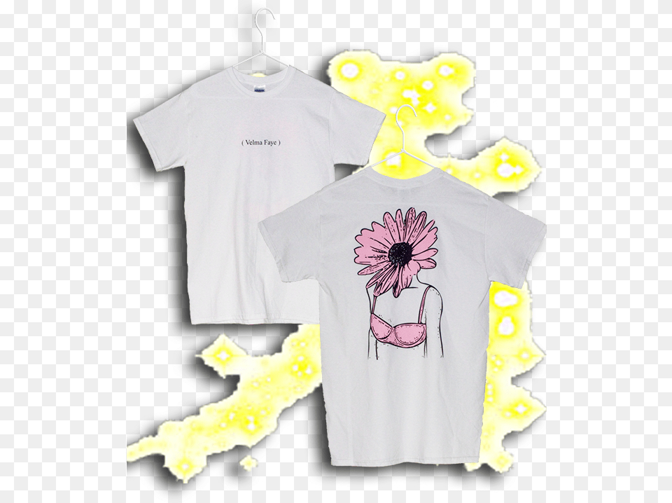 Of Bloom T Shirt Illustration, Clothing, T-shirt, Stain, Flower Png