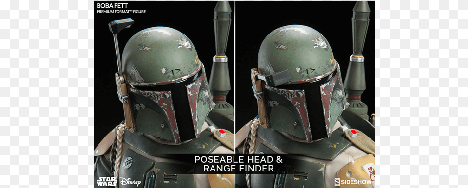 Of Boba Fett Star Wars Premium Format Figure, Helmet, Crash Helmet, Clothing, Hardhat Free Png