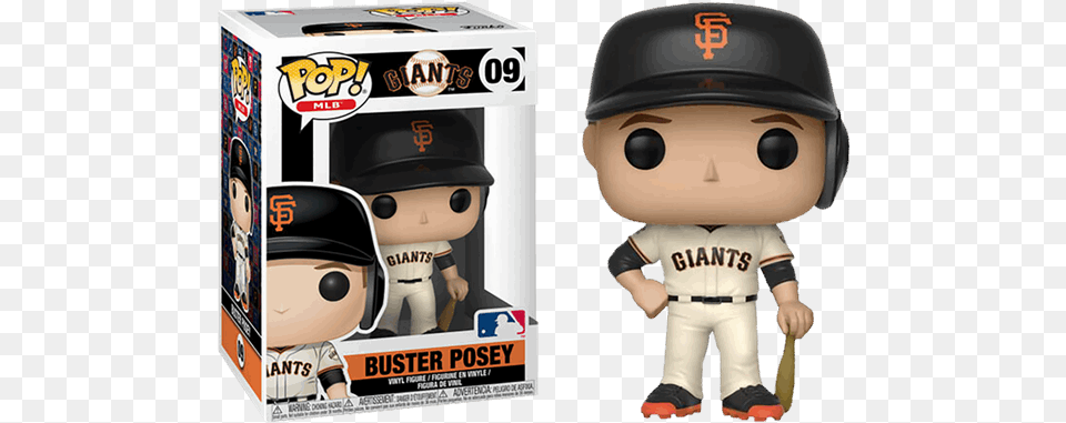 Of Buster Posey Funko Pop, People, Person, Helmet, Baby Free Transparent Png